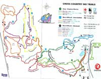 Blue Mountains cross country ski trails map